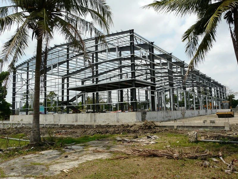 Large Span Prefabricated Steel Structure Warehouse-2